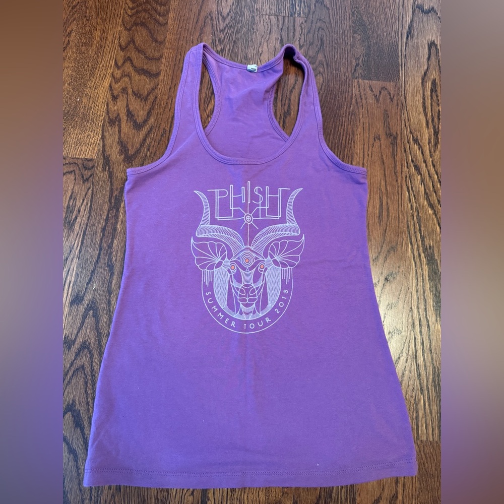 Phish fitted tank from 2015 tour